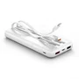 Vention Powerbank 10000mAh FHOW0 22.5W Blanca con cable USB-C y Lightning Blanco